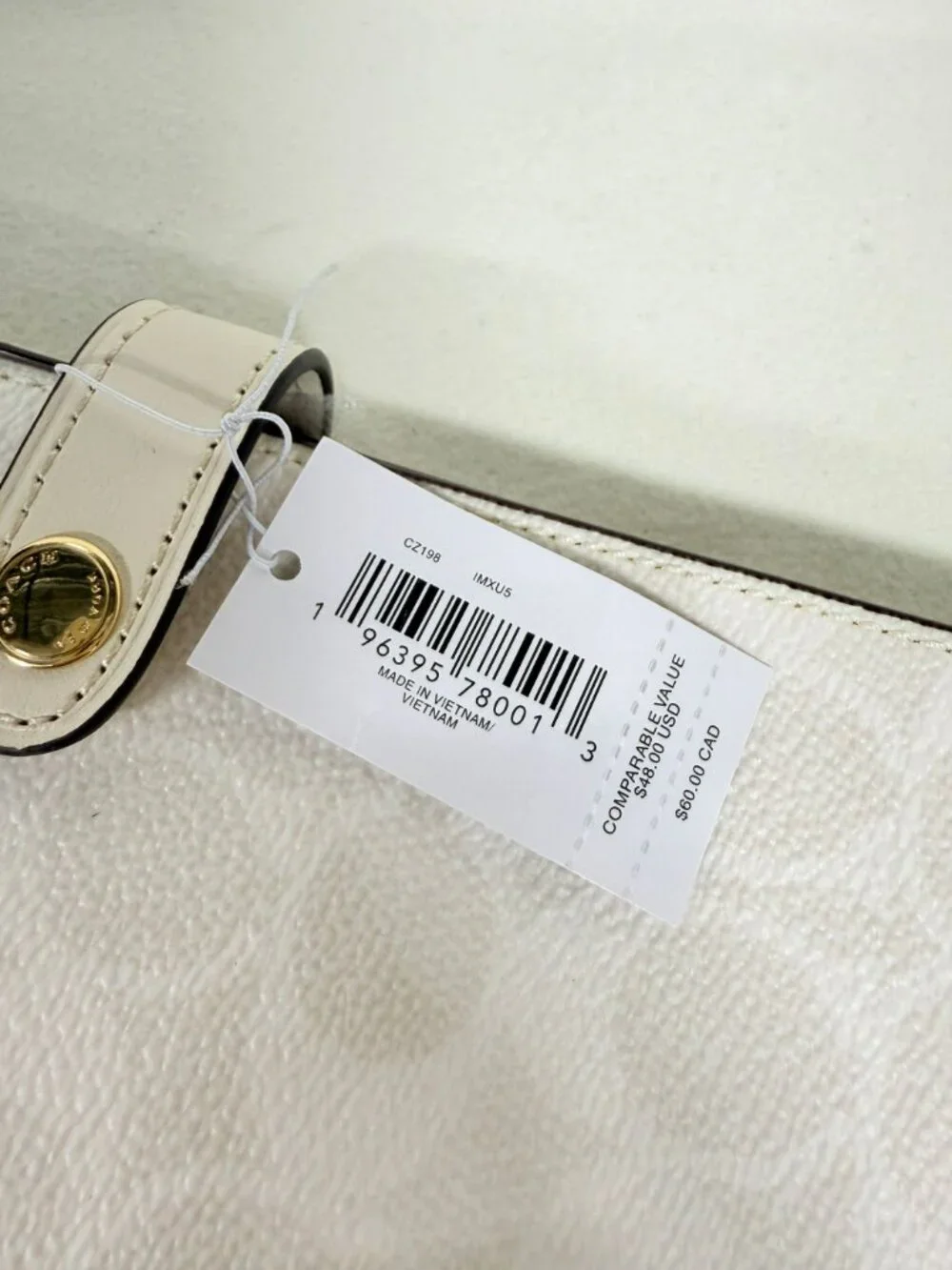 coach Notebook In Signature Canvas cz198